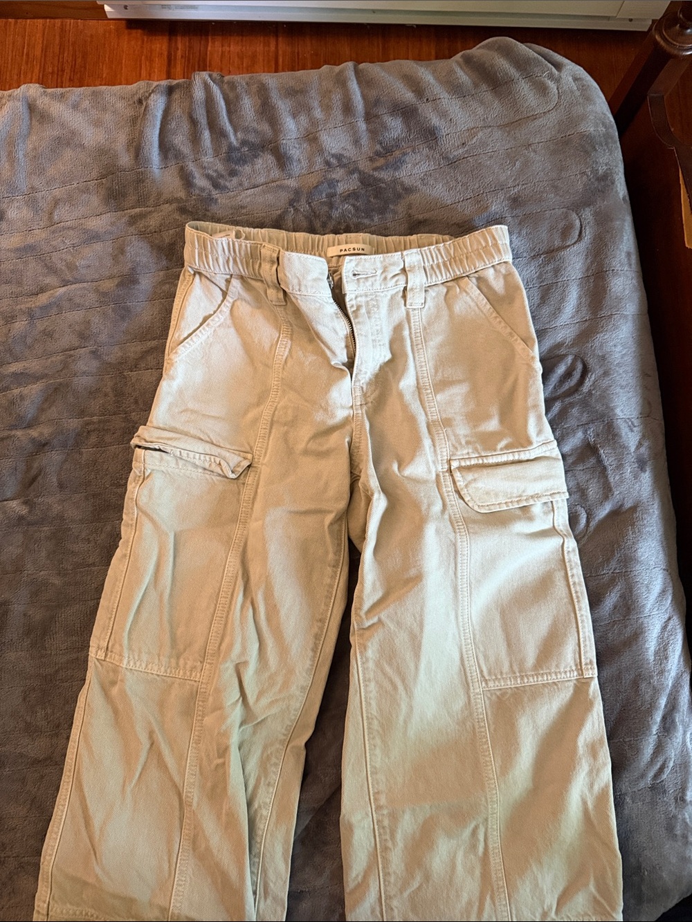 Women’s Khaki Greenish Cargo Pants - Pacsun